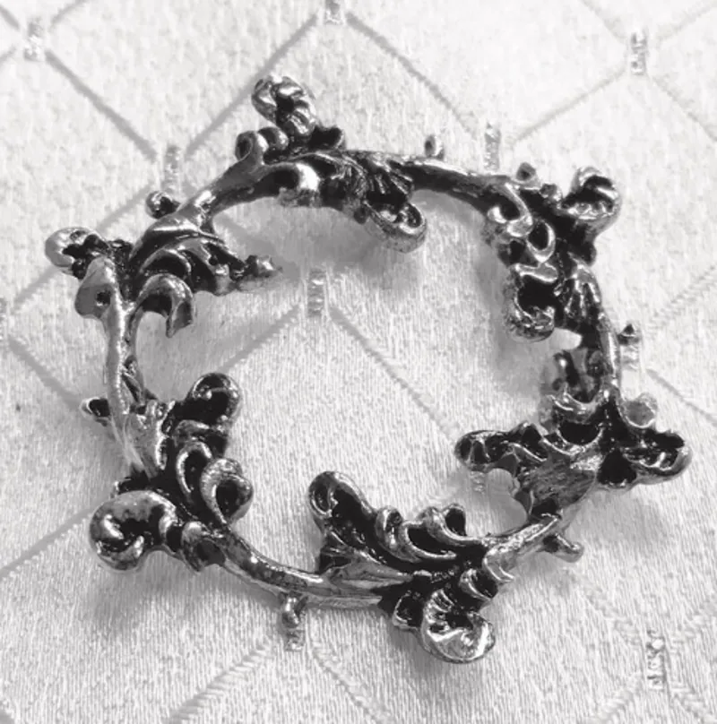 Equetec Floret Stock Pin Silver